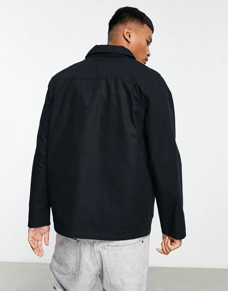 Vans Vans drill chore jacket lined in black 2