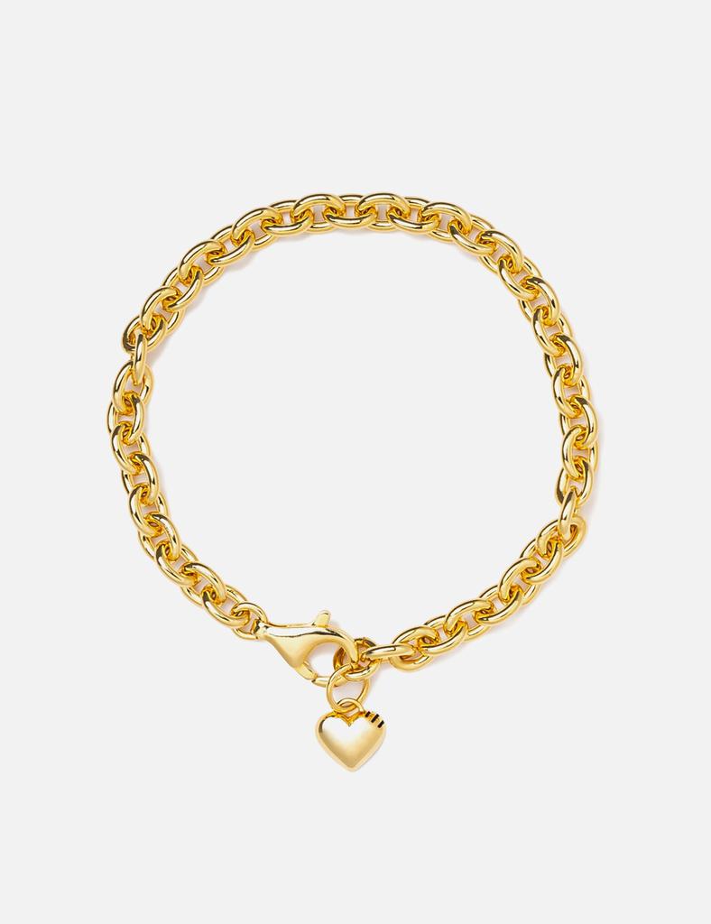 Human Made Heart Silver Bracelet - Bracelets - Free Shipping