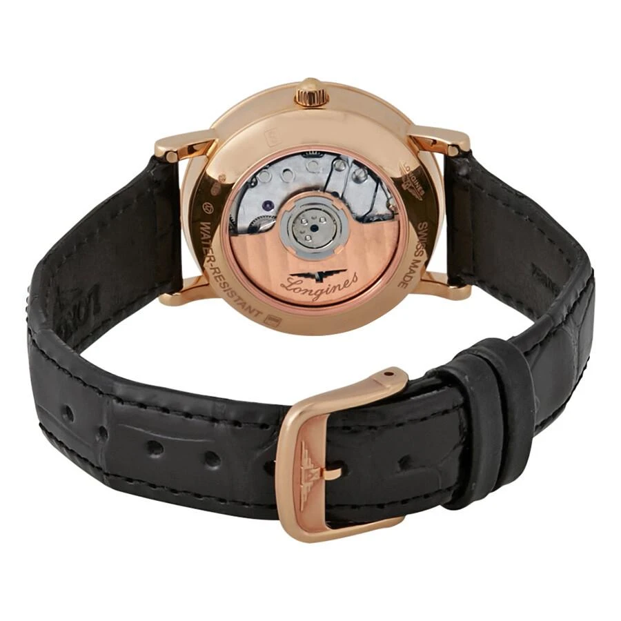 Longines Elegant Collection Automatic 18K Rose Gold Ladies Watch L43789110 3