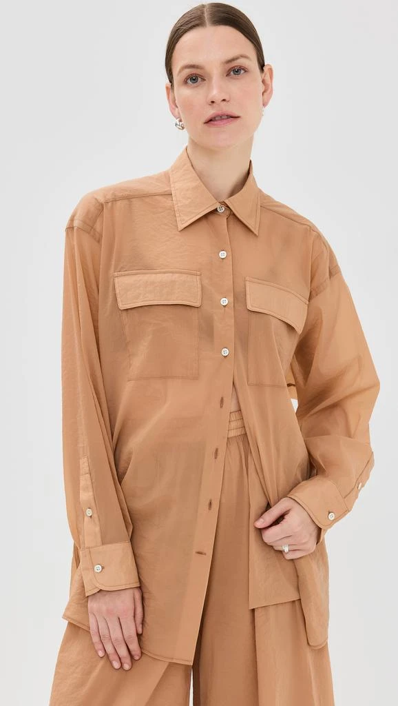 ROSETTA GETTY Oversized Cargo Shirt 6