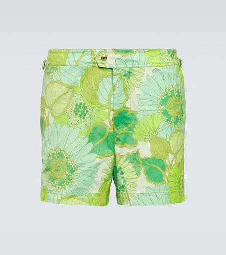 Tom Ford Printed swim trunks 1