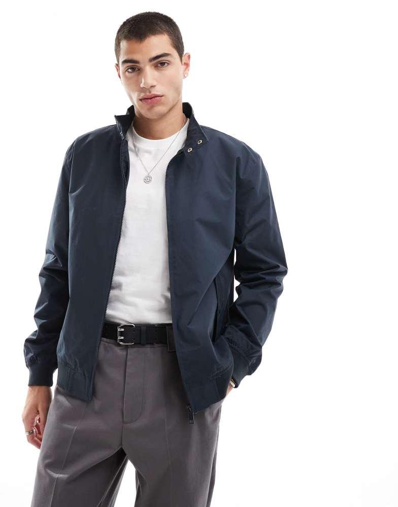 Brave Soul Brave Soul harrington jacket in navy