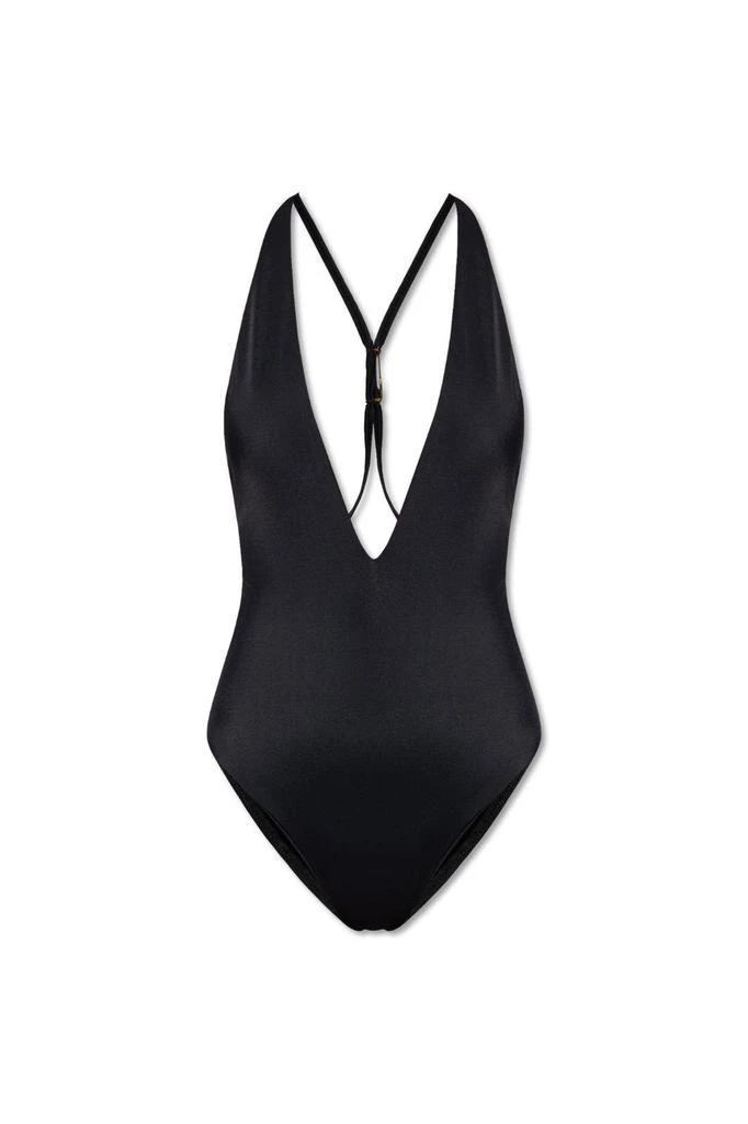 Versace Safety Pin Detailed One Piece Swimsuit 1
