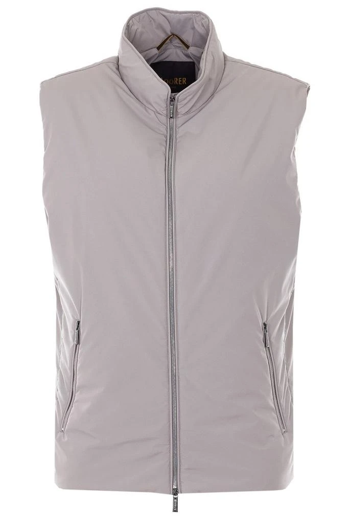 MOORER Moorer Zip-Up High Neck Gilet