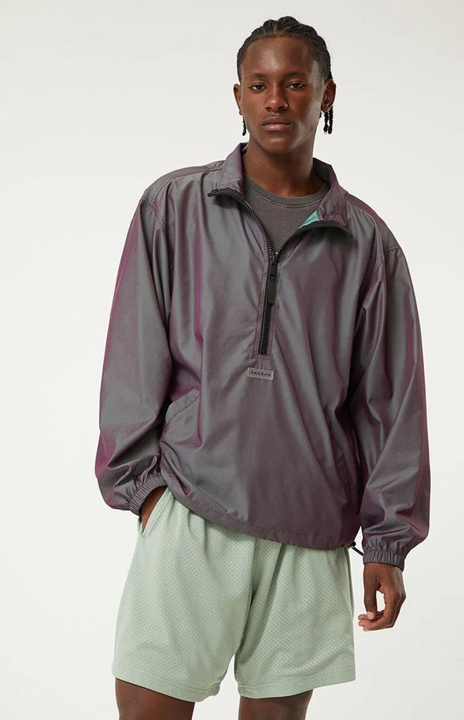 PacSun Black Pullover Windbreaker 1