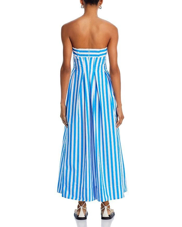 AQUA Strapless Striped Maxi Dress - 100% Exclusive 4