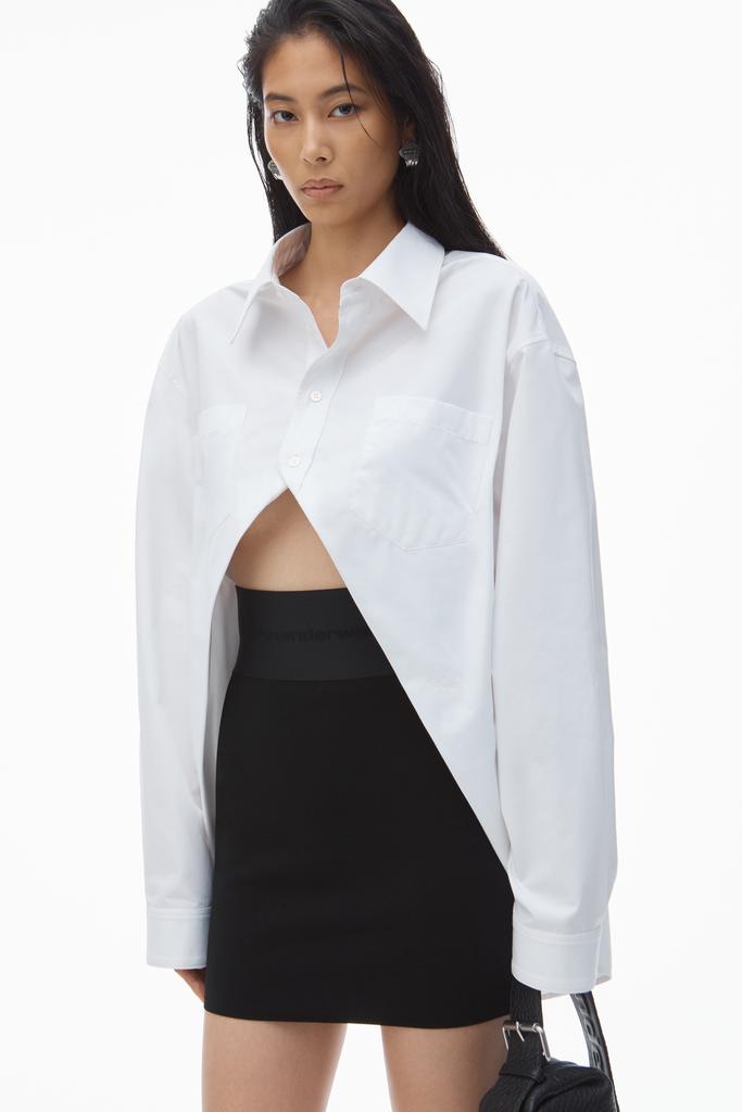 Shop Miniskirt with Logo Elastic on Sale at BeyondStyle – Get 53