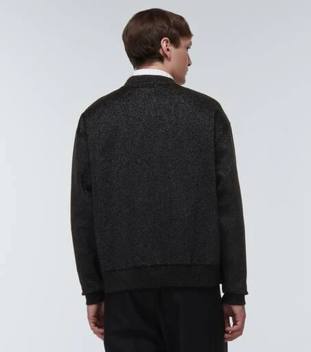 Jil Sander Metallic crewneck sweater 4