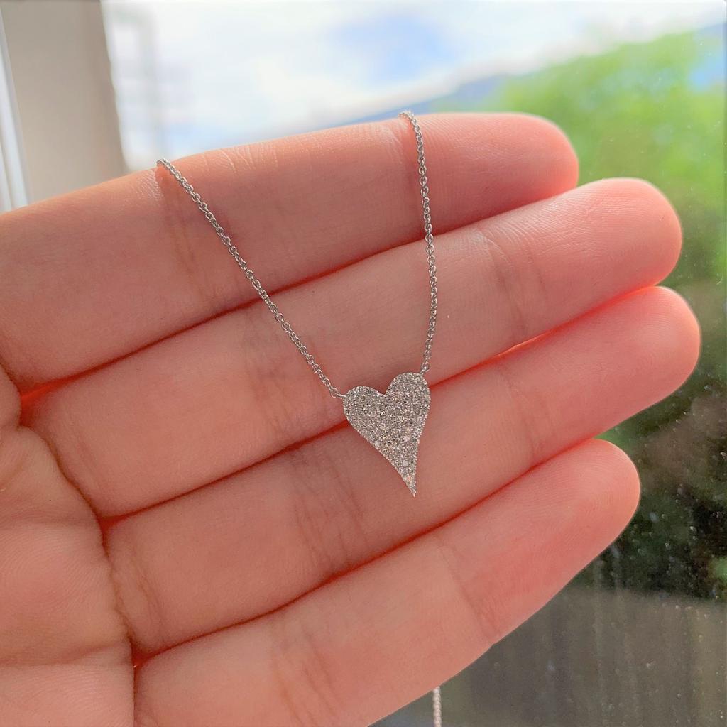 Sabrina Designs 14k Gold & Diamond Heart Necklace
