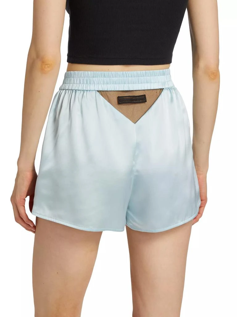 Alexander Wang Tulle Cut-Out Boxer Shorts 5