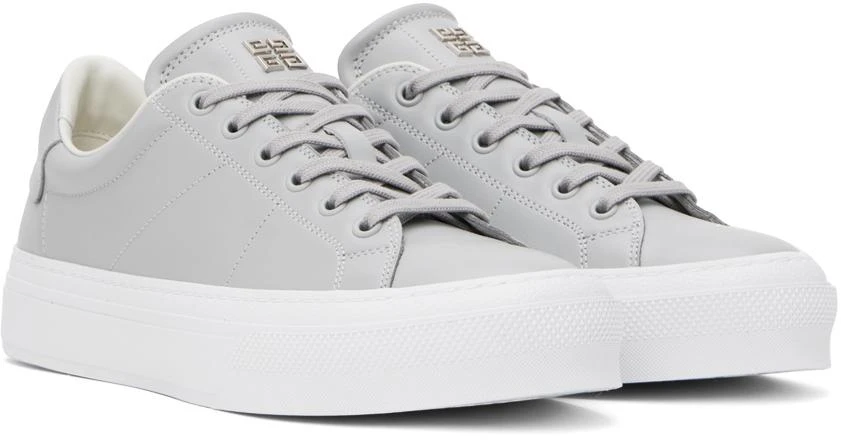 Givenchy Gray City Sport Sneakers 4