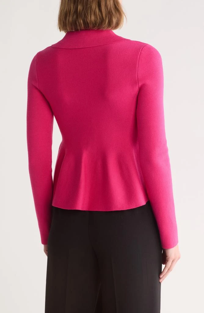 BY DESIGN Anya Crop Peplum Cardigan 2
