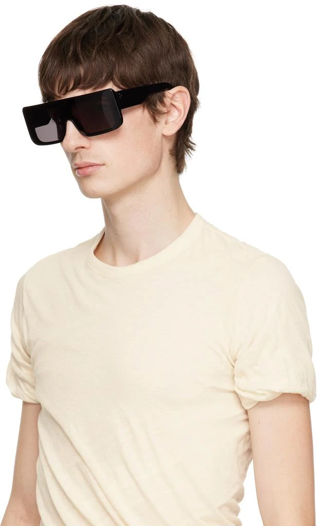 Rick Owens Black Hollywood Documenta Sunglasses 4