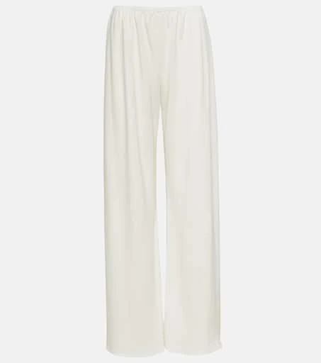The Row Gala double-cady wide-leg pants 1