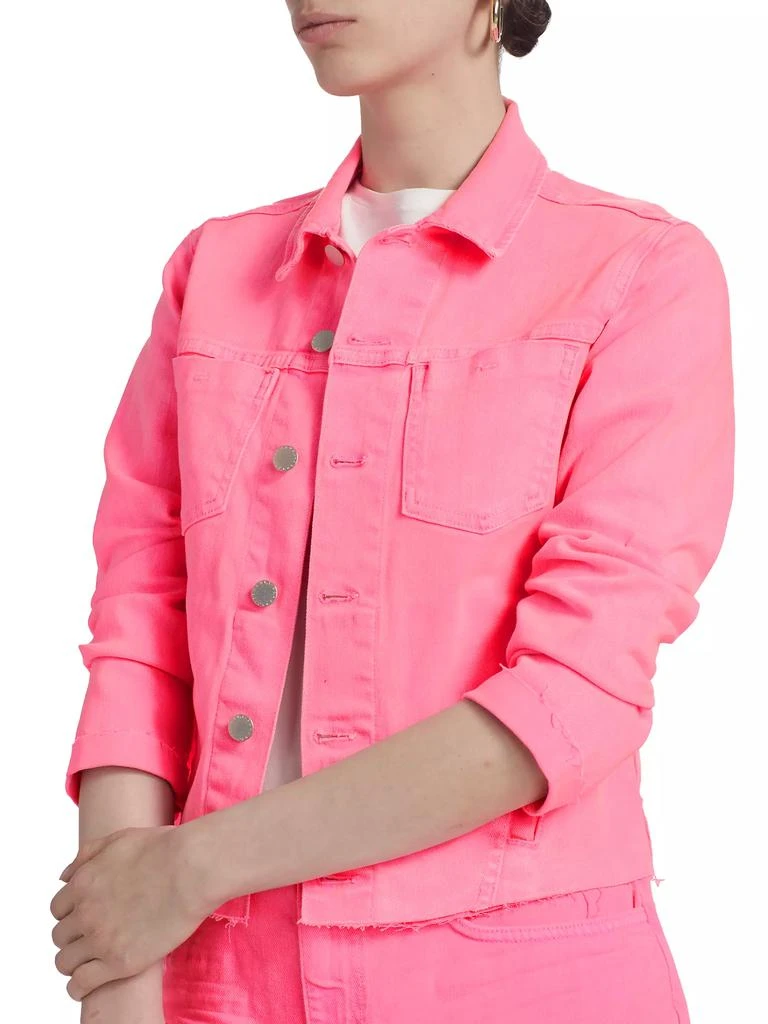 L'Agence Janelle Slim Raw Jacket 6