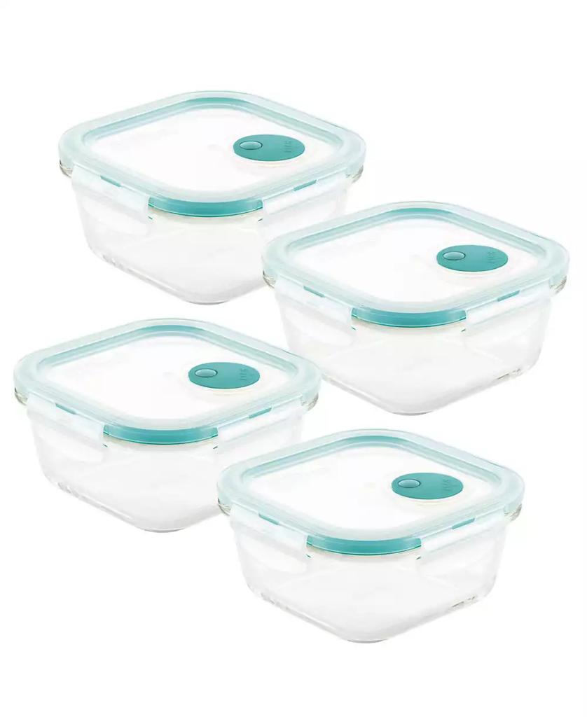 Lock & Lock Purely Betterâ„¢ Vented 8-Pc. Glass Food Storage Containers, 17-Oz.