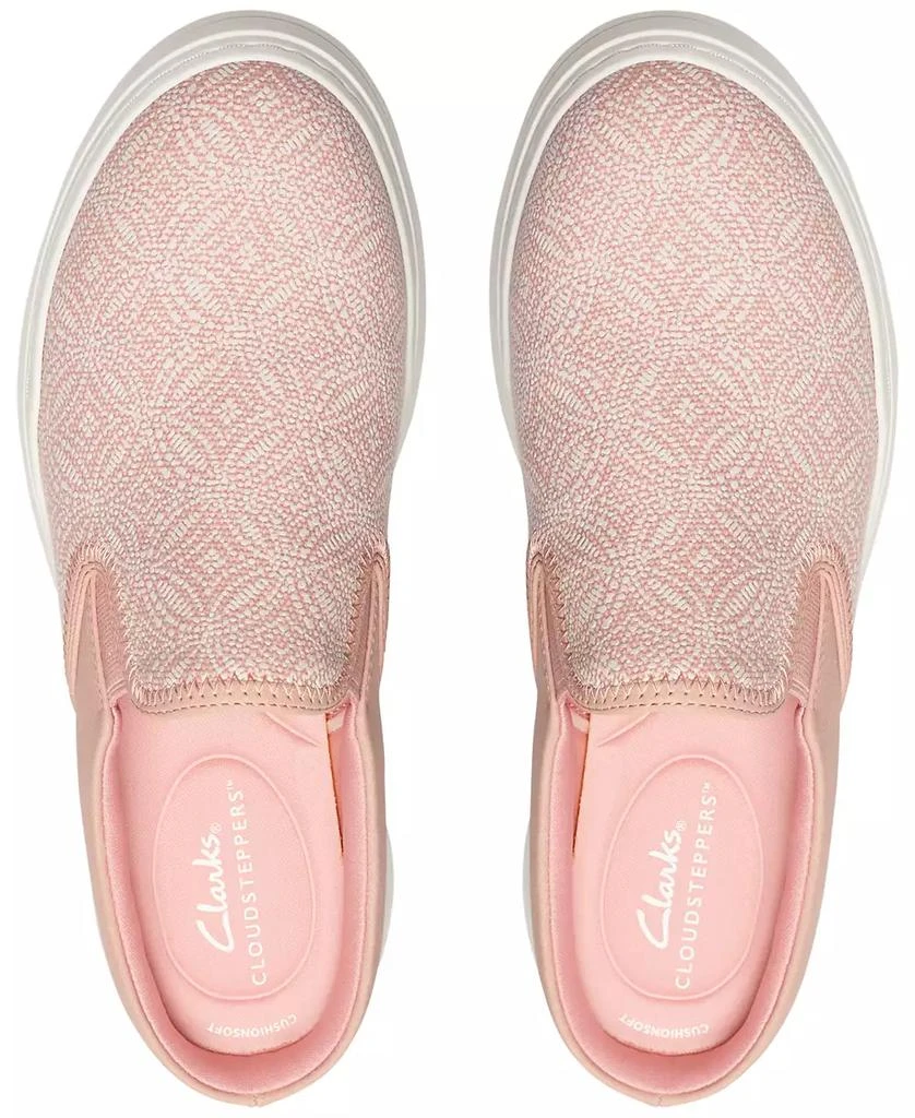 Clarks Women's Audreigh Cove Round-Toe Fabric Slides 4