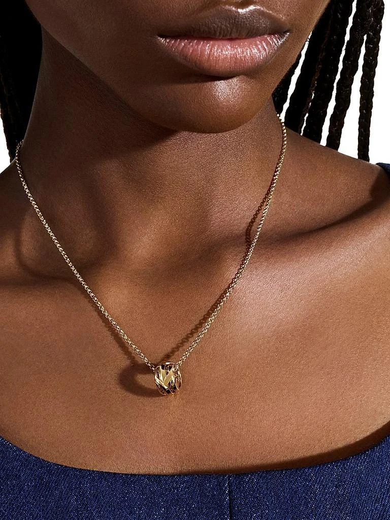 John Hardy Icon 14K Yellow Gold Pendant Necklace 2