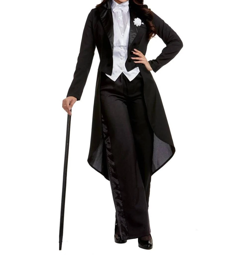 Dreamgirl Women's Dames Like Us Costume In Black/white 3
