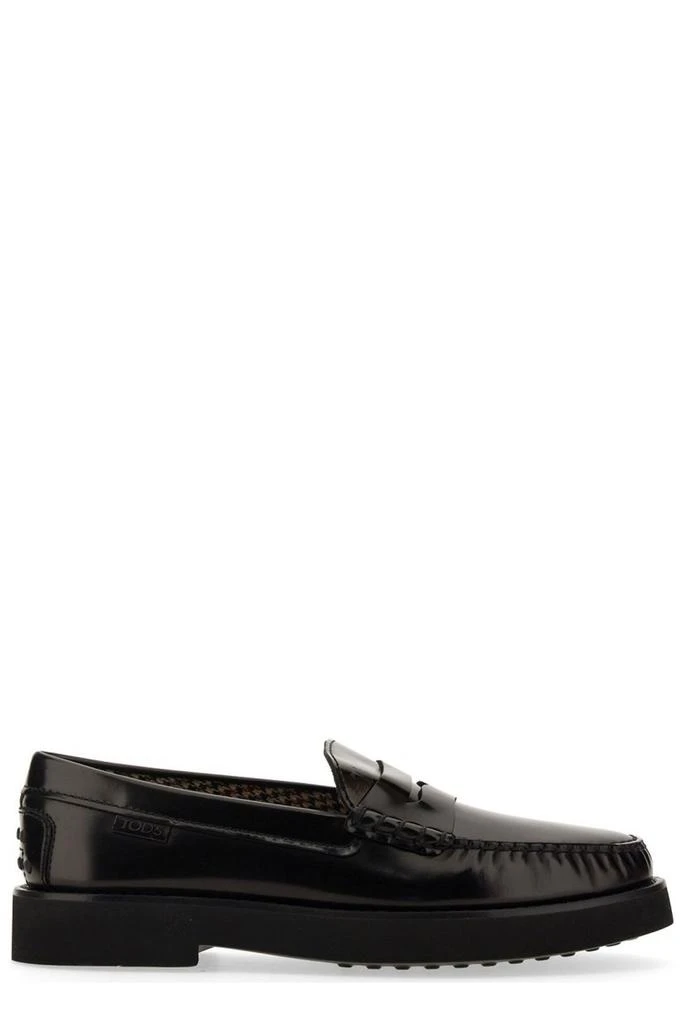 Tod's Tod's Penny-Slot Round-Toe Loafers 1