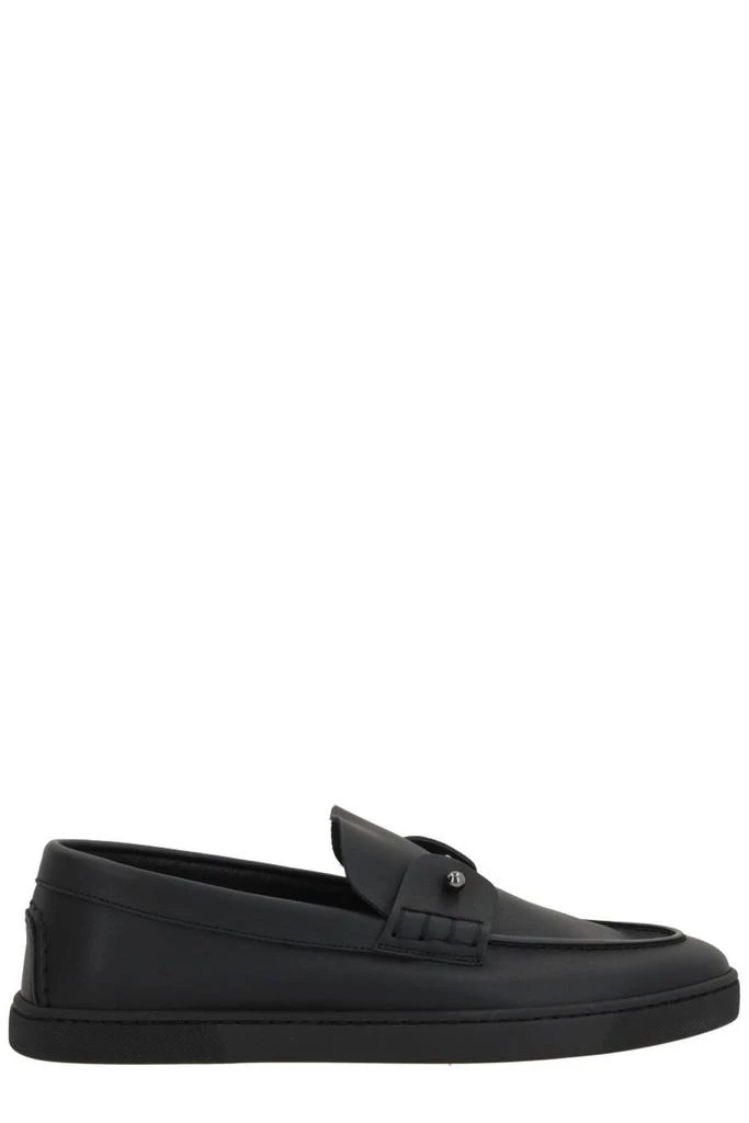 Shop Christian Louboutin Chambeliboat Slip-On Loafers on  display picture 3
