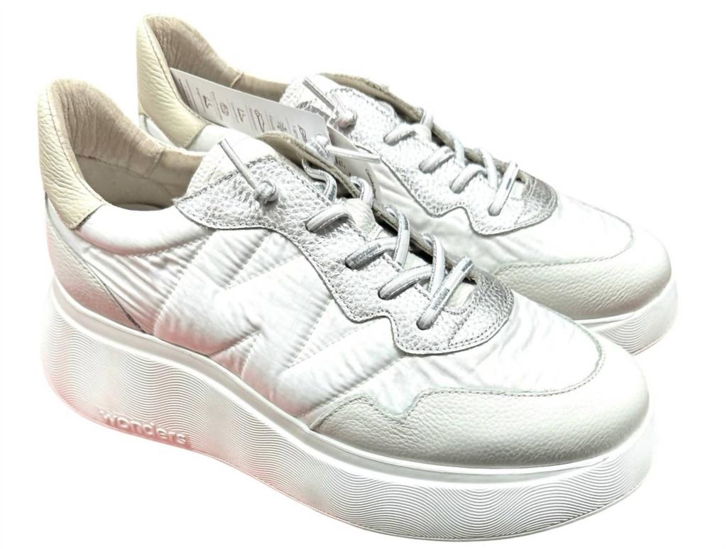 Wonders Women's Wild Sneakers In Blanco