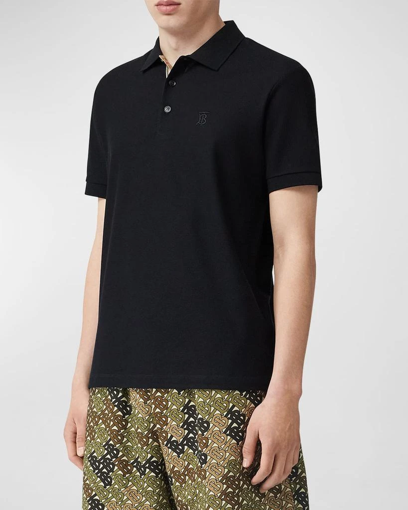 Burberry Men's Eddie TB-Logo Polo Shirt 4