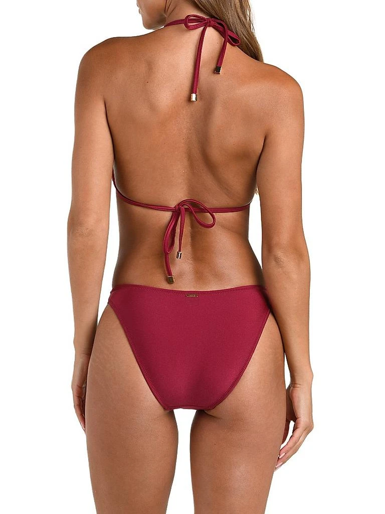 L'Agence Annabelle Halterneck Triangle Bikini Top 4