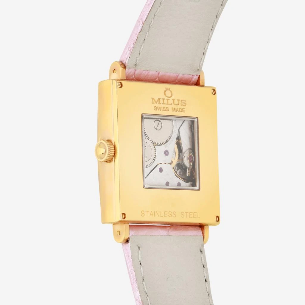 Milus Milus Aurigos Stainless Steel 28mm Quartz Ladies Watch AUR204P 3