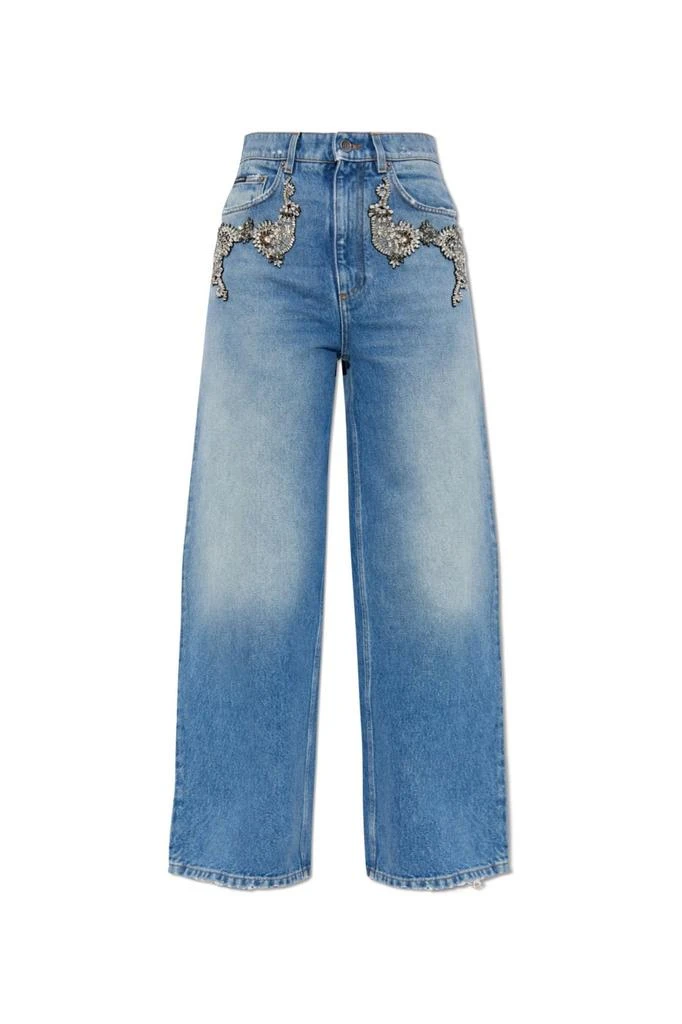 Dolce
Gabbana Dolce
Gabbana Embellished Low-Waist Jeans from Cettire