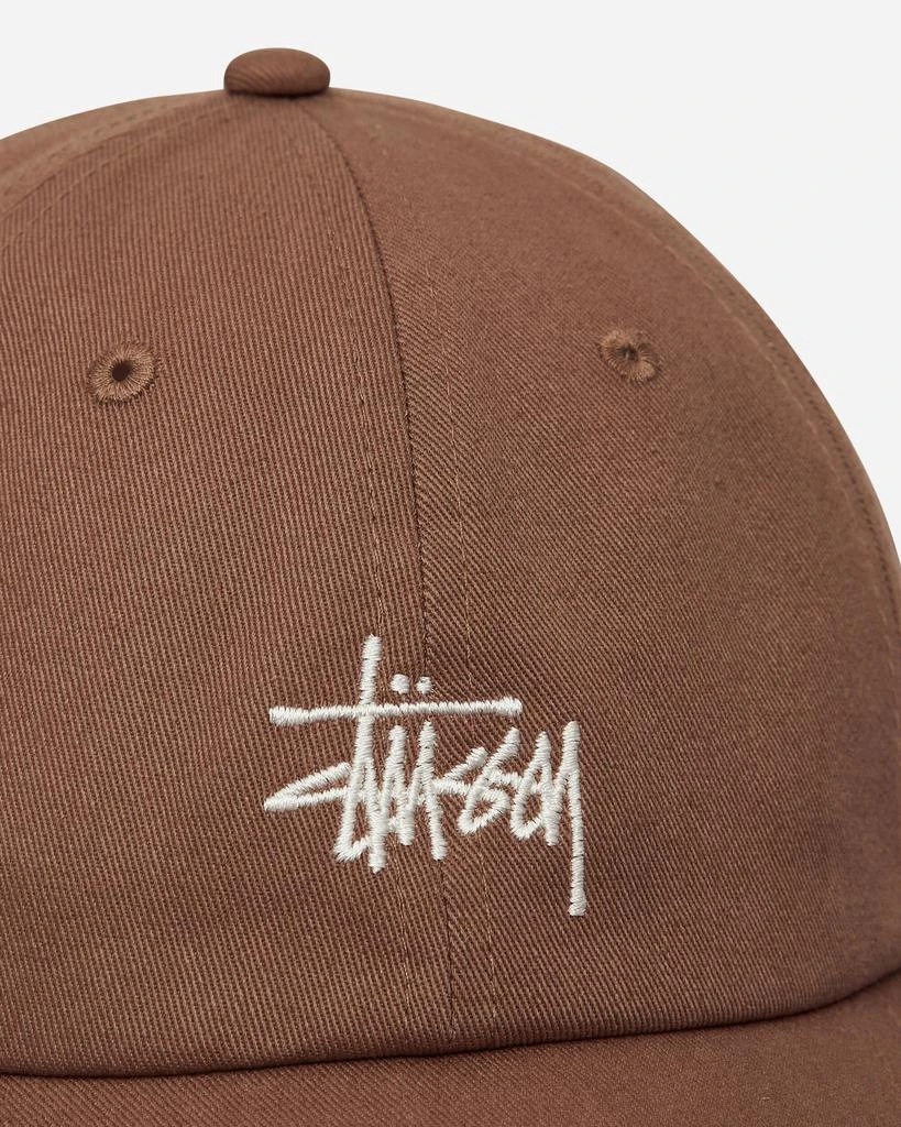 STUSSY Basic Stock Low Pro Cap Russet 6
