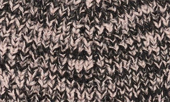 ALL SAINTS Angled Stitch Marled Beanie 2