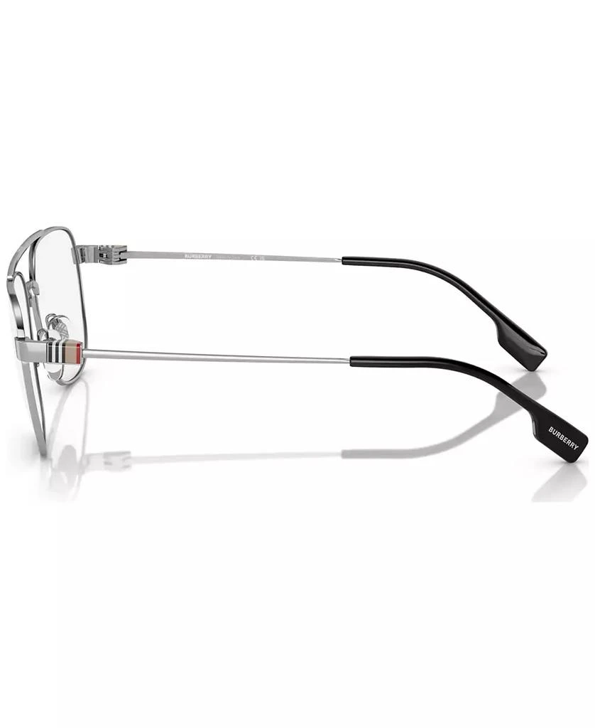 Burberry Men's Square Eyeglasses, BE1377 55 3