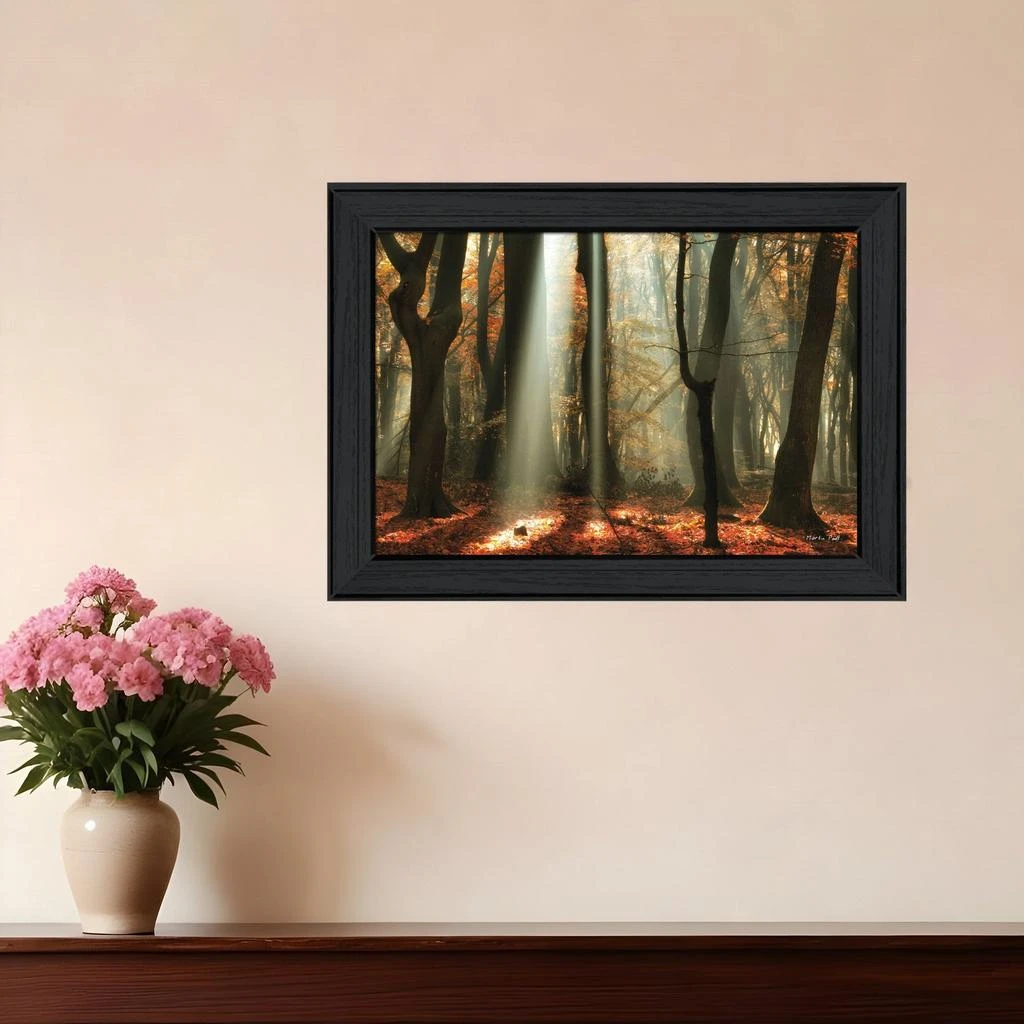 Hivvago Beam Me Up Black Framed Print Wall Art