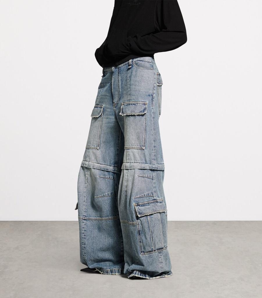 Balenciaga Balenciaga Denim Cargo Jeans - Pants - BeyondStyle