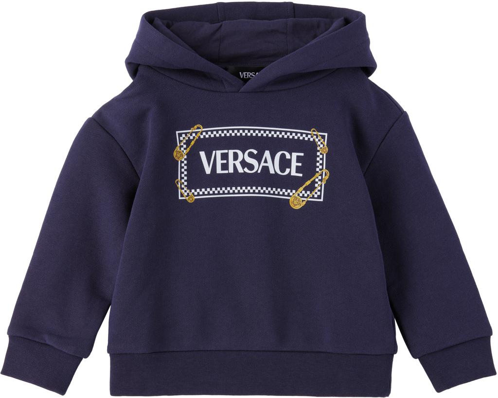 VERSACE☆安全ピンブローチ 美品 versace ヴェルサーチ セーフティピンブローチ 安全ピン