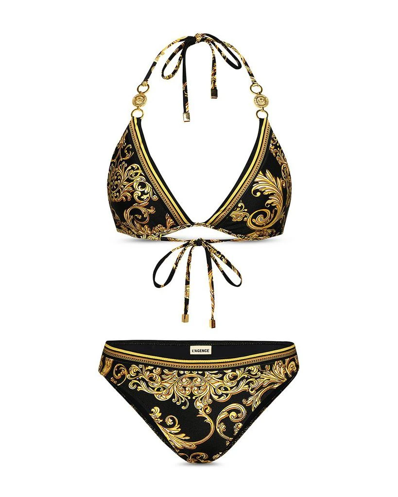L
Agence Nicole Baroque Bikini Bottoms 6