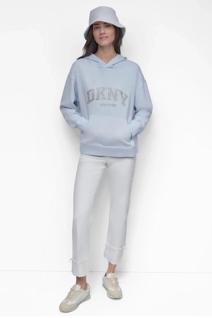 DKNY DKNY ARCHED DOME STUD SWEATSHIRT 4