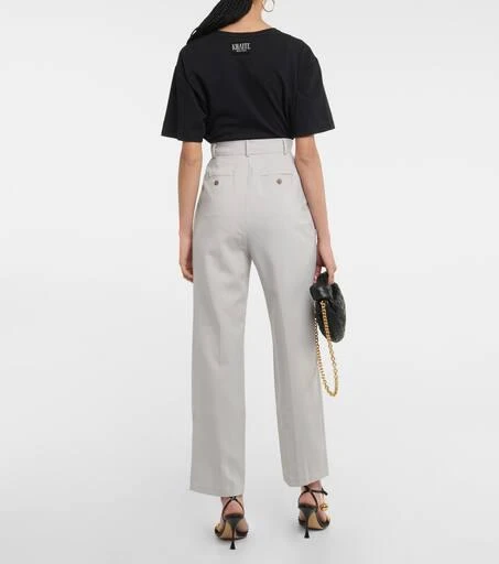 The Frankie Shop Bea high-rise straight pants 3