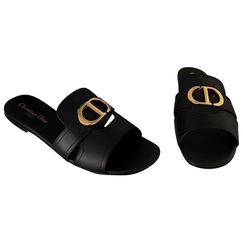 Dior Dior 30 Montaigne leather mules