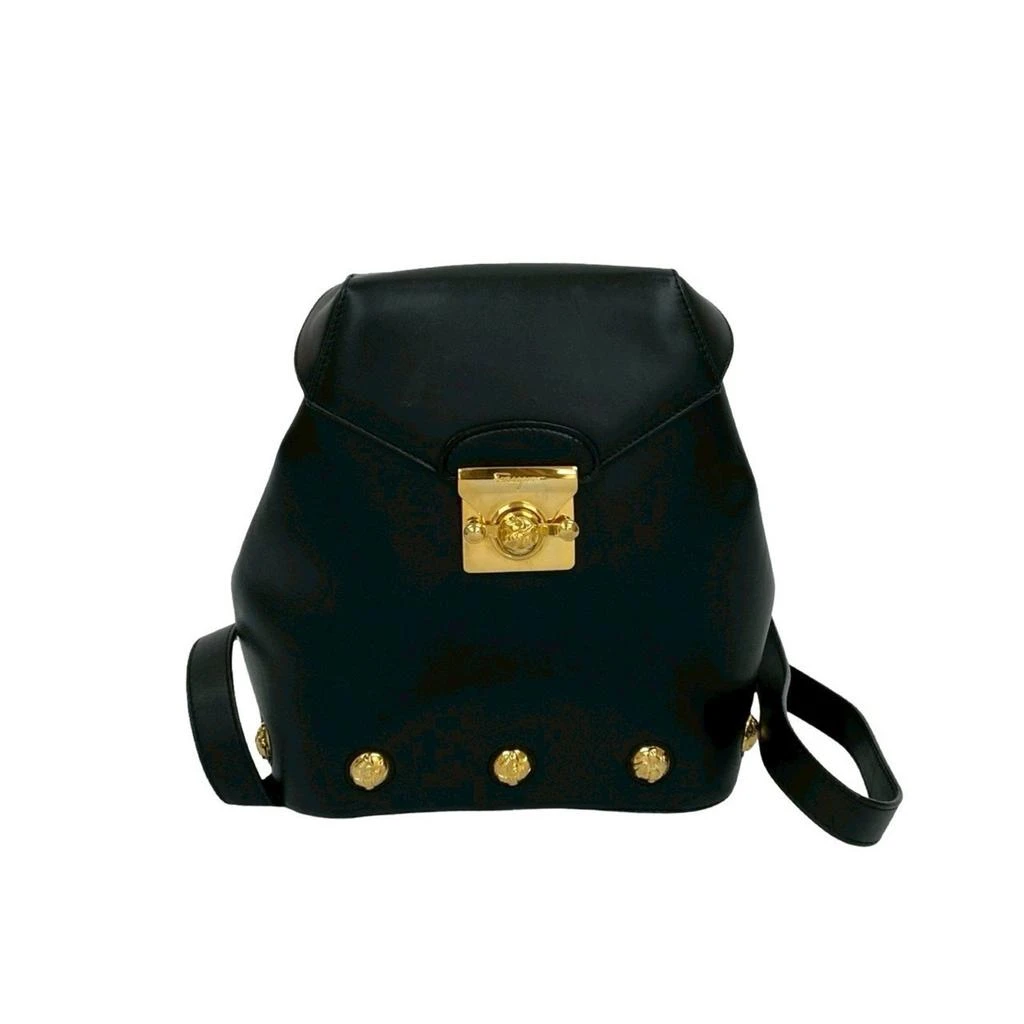 Salvatore Ferragamo Leather Backpack (Pre-Owned) 1