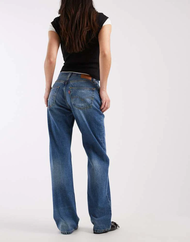 Levi
s Levi
s 501 90
s jeans in mid blue 2