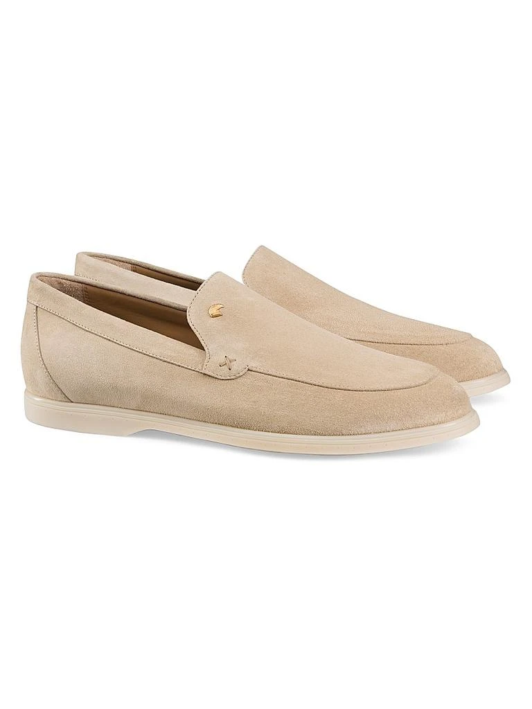 Stefano Ricci Suede Slip-On Loafers - Business Casual Shoes  display picture 3
