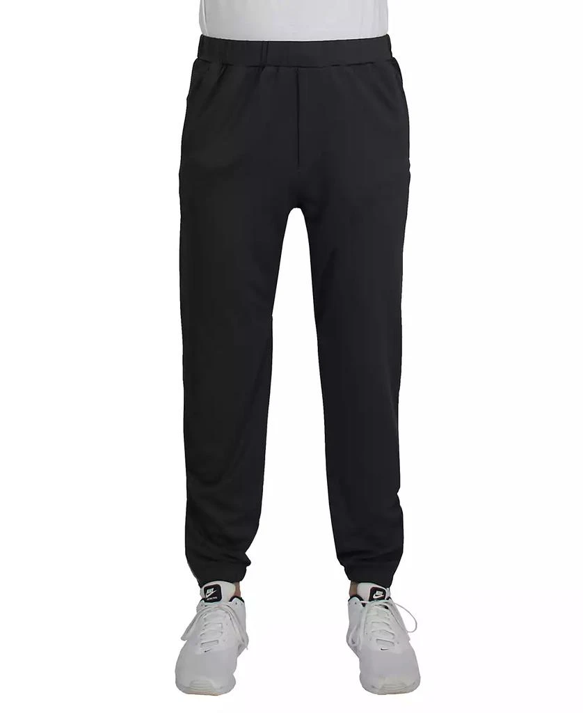 Blue Ice Men's Moisture Wicking Performance Joggers with Reflective Trim Ankle Zippers 1