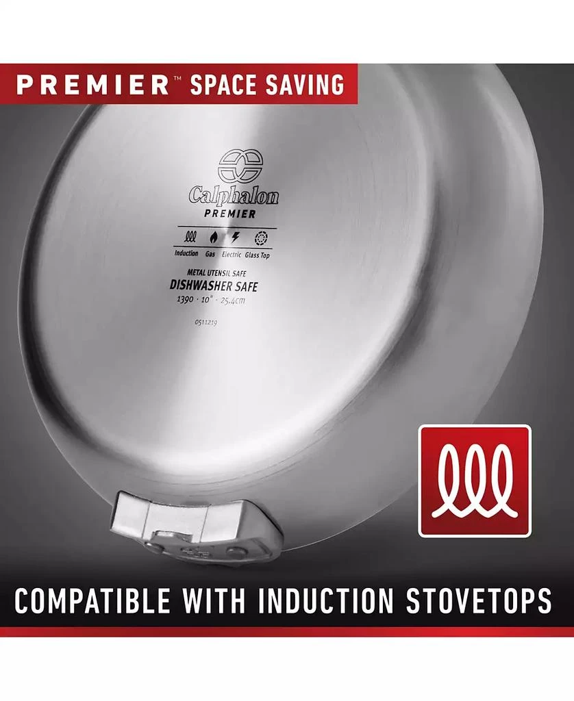 Calphalon Premier 10-Pc. Space-Saving Stainless Steel Cookware Set 3