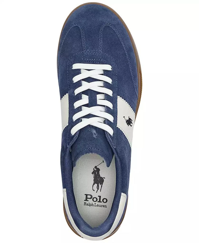 Ralph Lauren Men
s Heritage Aera Suede Sneaker 4
