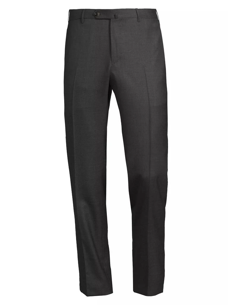 PT TORINO Deluxe Super 160s Serge Wool Trousers 1