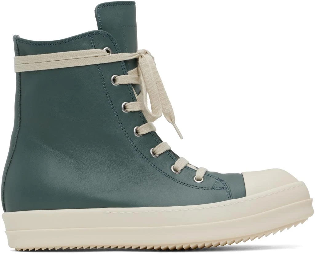 Rick Owens Blue Hollywood Sneakers 1