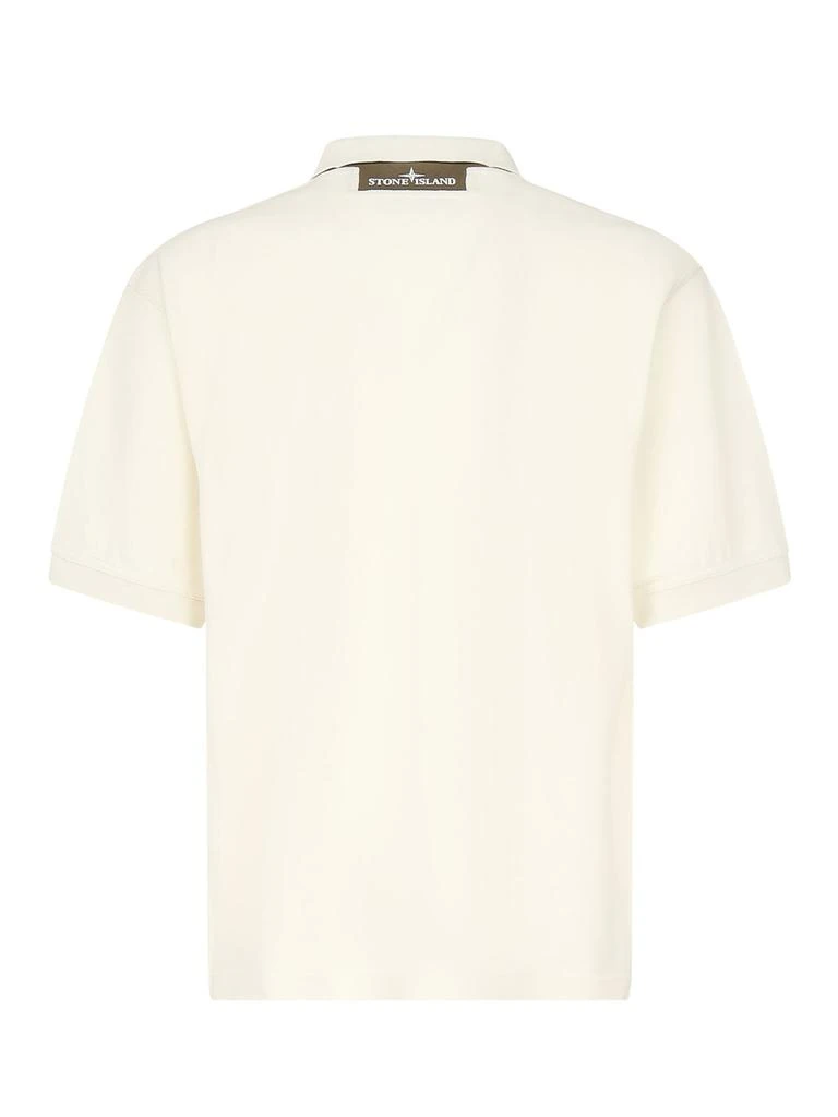 Stone Island Stone Island Logo-Embroidered Short-Sleeved Polo Shirt 2