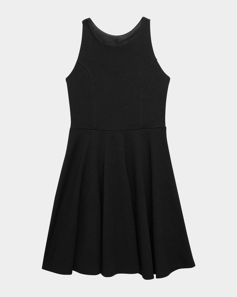 Un Deux Trois Girl's Textured Racerback Dress, Size 7-20 1